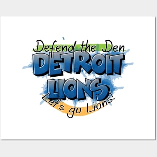 NFL Detroit vs Everybody Posters and Art